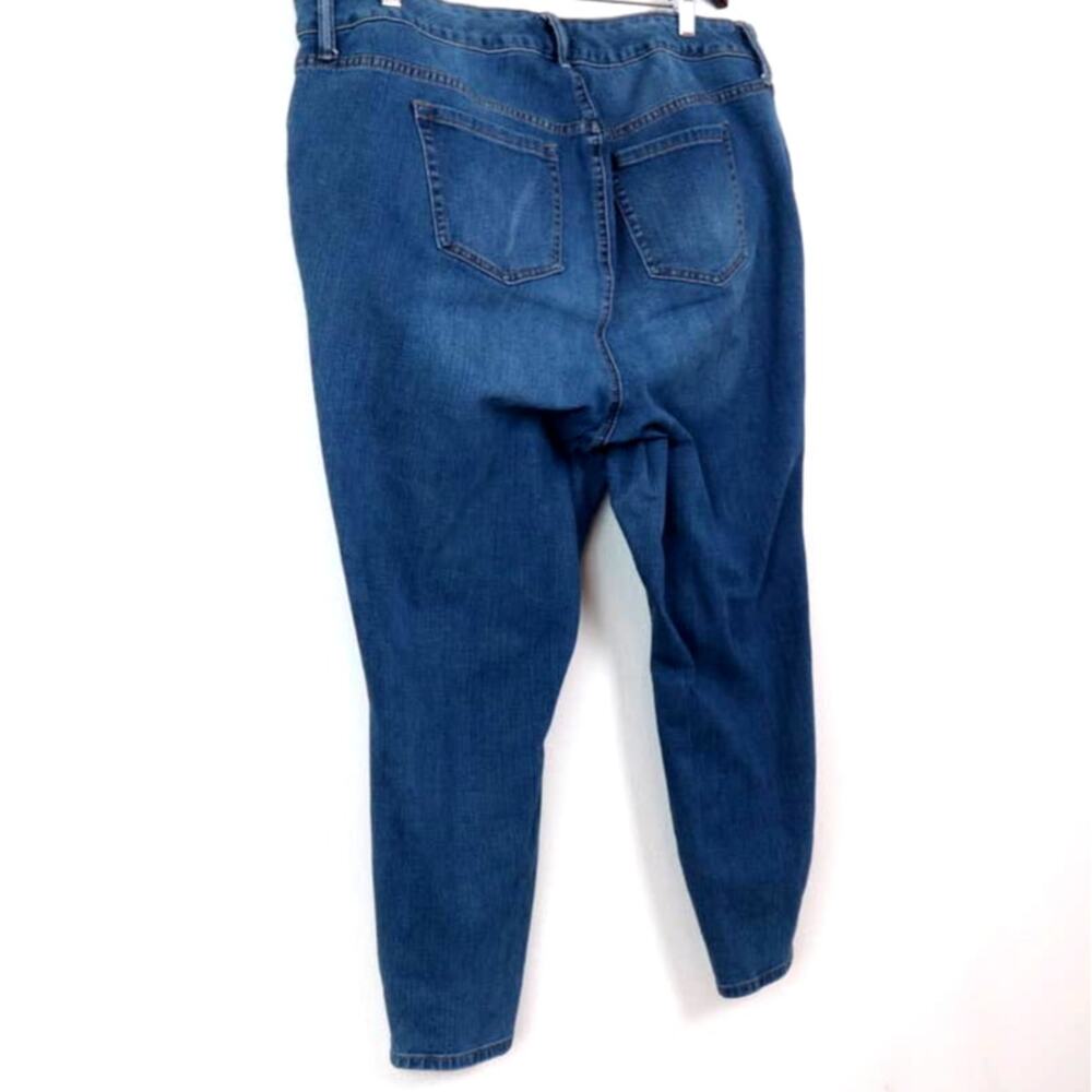 Torrid Size 20R High Rise Curvy Jeans Stretch Denim Medium Blue Wash - Picture 7 of 12